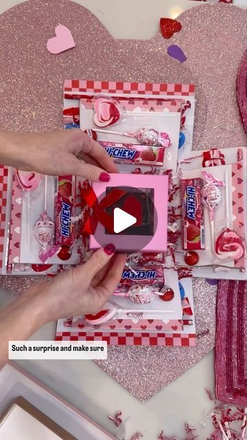 Shannon Doherty on Instagram: "VALENTINES DAY EXPLOSION BOXES💕 SAVE this adorable idea for Valentines Day !! such a fun way to give someone you love a gift this Valentines Day!! COMMENT - LINKS - for links to everything I used to make this at home! Also will send link to my pink heart sweater!!! Make sure to FOLLOW ME @athomewith.shannon for the best super simple ideas your family will love that you can actually do!! #valentines #valentinesdaygift #valentinesday #valentinesgift #valentinesdiy #momsofinstagram" Valentines Day Explosion Box Ideas, Explosion Box Ideas, Valentine's Day Gifts For Kids, Pink Heart Sweater, Shannon Doherty, Family Valentines Day, Valentine Hearts, Explosion Box, Valentine Box