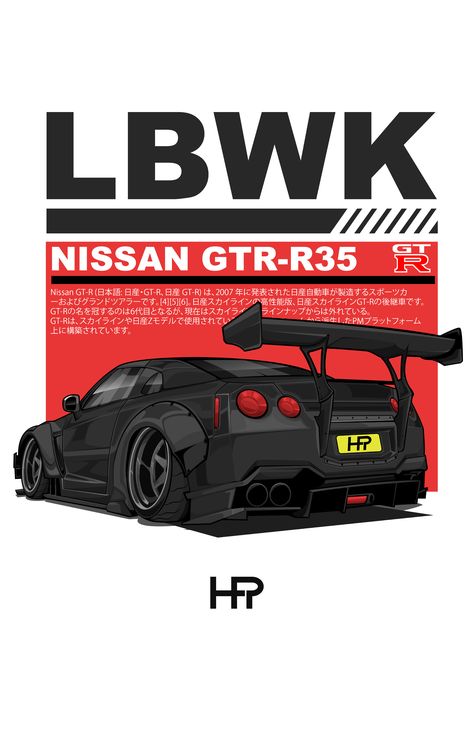 Nissan Gtr Wallpapers, Nissan Gtr R35, Jdm Wallpaper, Cool Car Drawings, Gtr R35, Best Jdm Cars, Vintage Poster Design, Car Artwork, Cool Car Pictures