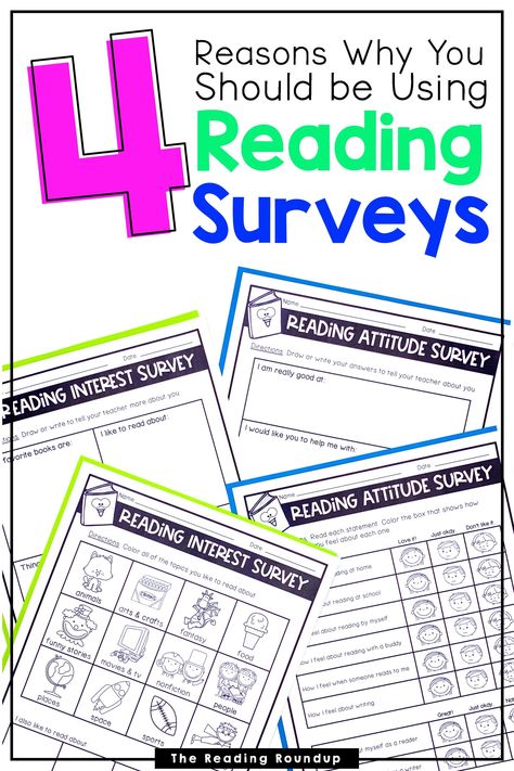 Reading Interest Inventory, Student Interest Inventory, Reading Interest Survey, Reading Inventory, Reading Survey, Getting To Know Your Students, Interest Inventory, Interest Survey, Students Motivation