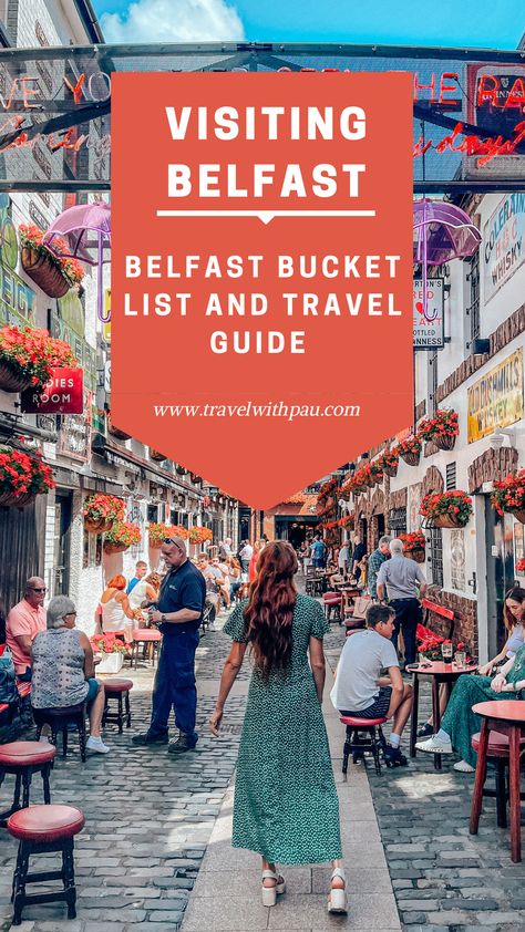 VISITING BELFAST: BELFAST BUCKET LIST & TRAVEL GUIDE – Travel With Pau Belfast Outfit, Belfast Ireland Things To Do, Belfast Things To Do, Dublin To Belfast, Belfast Itinerary, What To Do In Belfast, Best Food In Belfast, Belfast Photography, Bucket List Europe