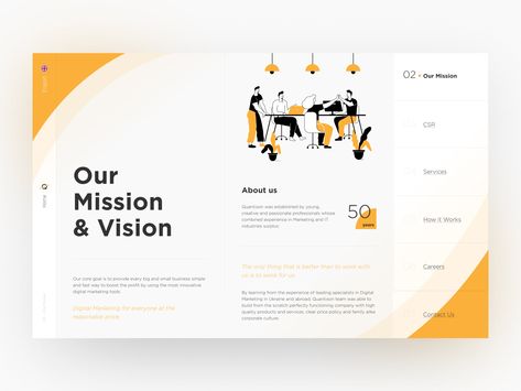 Our Mission & Vision by Nikolay K. Mission Vision Values Design, Vision And Mission Design Layout, Illustration Guide, Corkboard Ideas Decor, Interesting Facts About Yourself, Mission Vision, Digital Marketing Tools, Blog Template, Packing Design