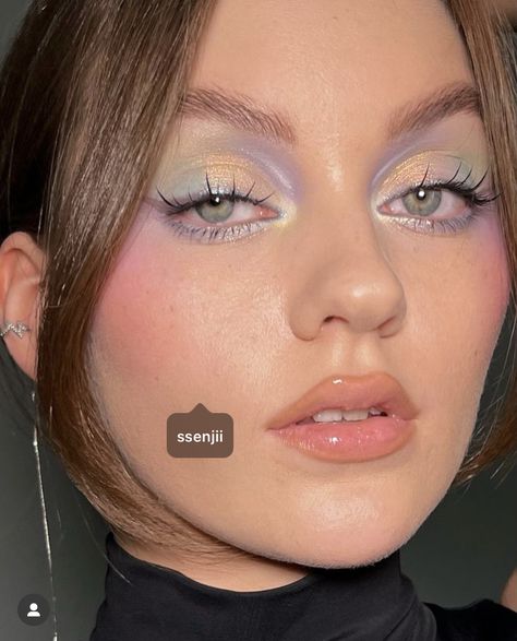 Influence Beauty, Pastel Makeup, High Fashion Makeup, Makeup Nails Art, Work Makeup, Runway Makeup, Dope Makeup, Pastel Fashion, Spring Makeup