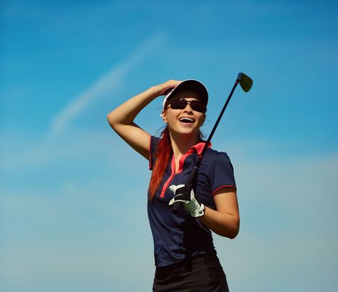 Playing rounds of golf all-day can be straining on your eyes. Here are the best golf sunglasses that'll protect you from glares and the sun's rays. Golf Sunglasses, Half Jacket, Sports Glasses, Amazon Buy, Women Golfers, Rectangular Sunglasses, Golf Balls, Sports Sunglasses, Play Golf