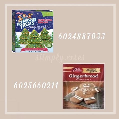 Bloxburg Christmas Food Decals Codes, Bloxburg Kitchen Pantry, Bloxburg Supermarket Decals Codes, Bloxburg Snack Codes, Bloxburg Supermarket Decals, Bloxburg Supermarket, Christmas Decals Bloxburg, Bloxburg Pantry Ideas, Bloxburg Pantry Decals