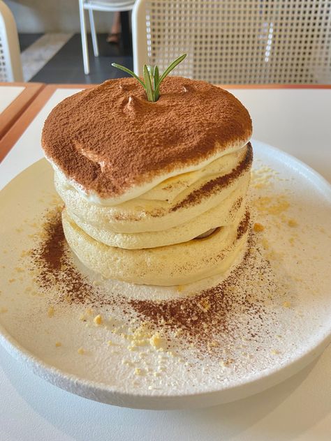 Dessert Astethic, Souffle Pancakes Aesthetic, Food Astethic, Aesthetic Heaven, Kawaii Foods, Kids Pancakes, Souffle Pancakes, Afternoon Tea Set, Food Tech