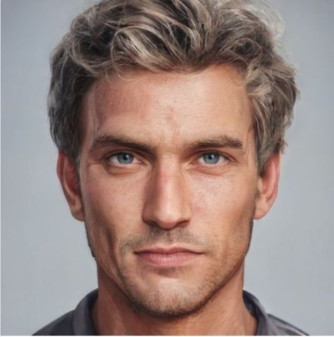 Art Breeder Blonde Man, Art Breeder Older Man, Artbreeder Boy Blonde, Old Man Face, Maxon Schreave, Character Inspiration Male, Digital Portrait Art, Face Characters, Blonde Guys