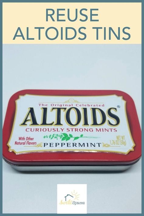 Sunlitspaces.com is sharing fun and easy ways to reuse Altoids tins. These ideas are so simple they don't cause heartburn. Ideas for home decor to first aid kits. Learn more by reading the article.