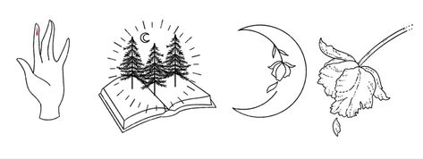 Twilight Small Tattoo, Forever Twilight Tattoo, Twilight Inspired Tattoos Minimalist, Twilight Tattoos Aesthetic, Tiny Twilight Tattoo, Twilight Theme Tattoo, Twilight Book Tattoo, Twilight Line Art, Twilight Themed Tattoos