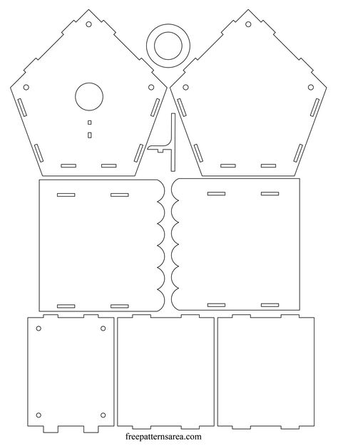 Cnc Birdhouse, Free Laser Cut Files, Celtic Knot Drawing, Bird House Plans Free, Diy Router Table, Diy Router, Wooden Birdhouse, Diy Laser Cut, Cnc Projects