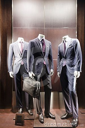 Men Fashion Store, Retail Photography, Suit Display, Footwear Inspiration, Store Mannequins, Suit Stores, Mannequin Display, Store Layout, Store Image