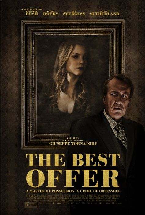 The Best Offer The Best Offer Movie, Giuseppe Tornatore, Jim Sturgess, Liya Kebede, Donald Sutherland, Six Feet Under, Dwayne Johnson, Downton Abbey, Great Movies