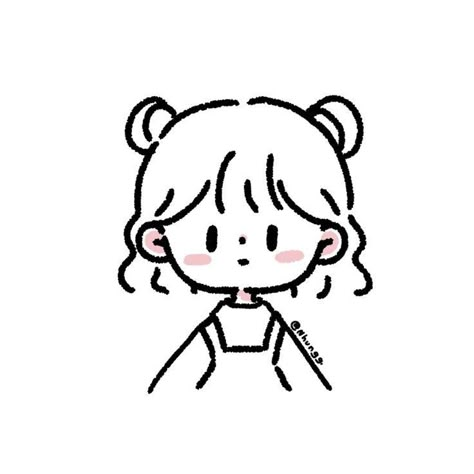 Doodle People, Doodle Girl, 심플한 그림, Cute Easy Doodles, Person Drawing, Seni Dan Kraf, 캐릭터 드로잉, Easy Doodles Drawings, Cute Doodles Drawings