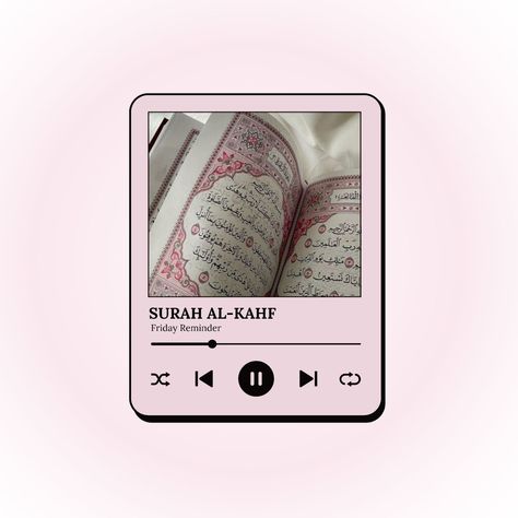 Don't Forget to Recite Surah Al-Kahf Today {Friday} “Whoever reads Surat al-Kahf on the day of Jumu’ah, will have a light that will shine from him from one Friday to the next.” (Narrated by al-Hakim, 2/399; al-Bayhaqi, 3/249) . . Follow @eternal.hidayah for more islamic reminders . . . #eternalhidayah #Islam #IslamicReminder #IslamicMotivation #Deen #Quran #Hadith #Sunnah #IslamicQuotes #Muslim #IslamicInspiration #Allah #ProphetMuhammad #IslamicKnowledge #IslamicTeachings #Islamic... Surah Al Kahf, Al Kahf, Quran Hadith, First Friday, Islamic Reminders, Islamic Teachings, Prophet Muhammad, Islamic Quotes, Quran