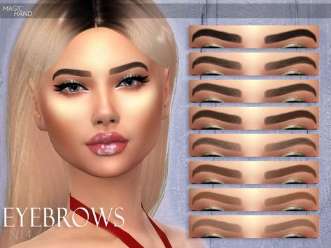 --12 available colors-- Found in TSR Category 'Sims 4 Eyebrows' Eye Brows Cc Sims 4, Eyebrows Preset Sims 4, Sims 4 Cc The Sims Resource Eyebrows, Sims 4 Female Eyebrows, Sims 4 Bushy Eyebrows, Sims Traits, Sims 4 Cc Eyes, Sims 4 Tsr, Play Sims 4