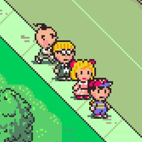 Trending GIF earthbound mother2 Earthbound Wallpaper, 90s Kidcore, Mother Series, Mother Games, Funny Gadgets, Nintendo Characters, Pixel Games, Different Art Styles, Video Game Art