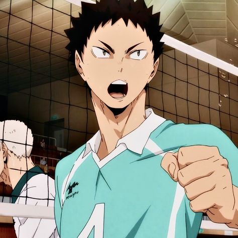 Iwaizumi Icon, Haikyuu Photos, Haikyuu Iwaizumi, Iwa Chan, Haikyuu Oikawa, Haikyuu Boys, Aoba Johsai, Iwaizumi Hajime, Haruichi Furudate