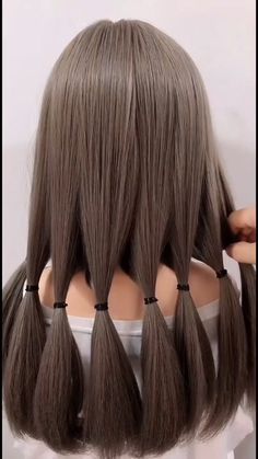 Brunette Medium, Hair Dressing, Hair Braid Videos, Front Hair Styles, Peinados Fáciles Para Cabello Corto, Hairdo For Long Hair, Sporty Hairstyles, Easy Hairstyles For Long Hair, Braids For Long Hair