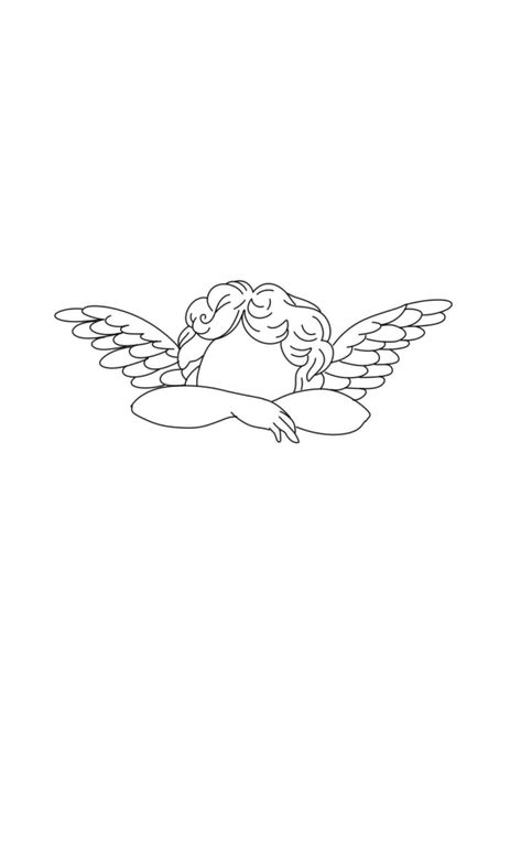 Angel Flash Tattoo, Simple Angel Tattoos, Small Angel Tattoo, Natur Tattoo Arm, 12 Tattoos, Cherub Tattoo, Traditional Tattoo Flowers, Girl Back Tattoos, Small Pretty Tattoos