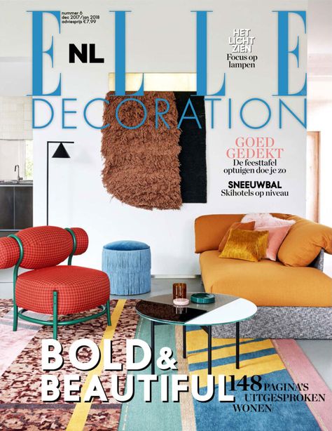 Elle Decoration - Netherlands | cc-tapis Elle Decor Magazine, Home Design Magazines, Elle Decoration, Rug Company, Hotel Decor, House And Home Magazine, Contemporary Rugs, Elle Decor, Design Company