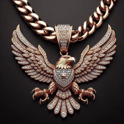 Imperial Eagle, Headpiece Jewelry, Halloween Costume Contest, Jewelry Drawing, Gold Chains For Men, Dark Wallpaper Iphone, Costume Contest, Exclusive Jewelry, Hip Hop Jewelry