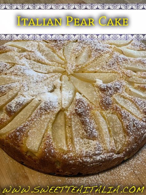 Pear Cake Recipes, Pear Dessert Recipes, Easy Cake Recipe, Pear Dessert, The Mediterranean Dish, Pear Cake, Spiced Pear, Pear Recipes, Holiday Dessert