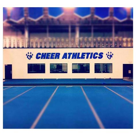 CA gym Cheer Gym Aesthetic, Cheer Gym Ideas, Cheer Gym Layout, Cheers Aesthetic Wallpaper, Cheers Aesthetic, Woodlands Elite, Gymnastics Backgrounds, Cheer Mats, Gym Background