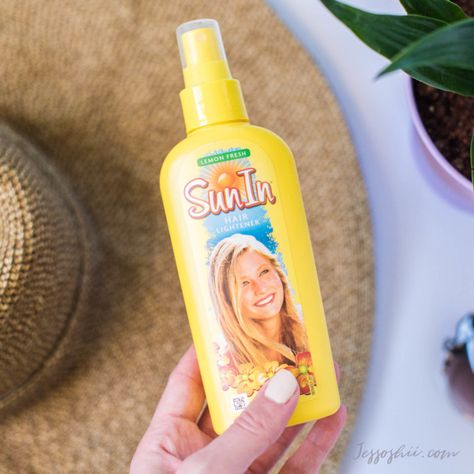 REVIEW: Sun-In Hair Lightener | My Results on Dark Brown Hair - Jessoshii Sun In Hair Lightener Before And After Brunette, Sun In Results, Sun In Hair Lightener Before And After, Sun Bum Hair Lightener, Hair Lightner, Sun In Hair Lightener, Sun In Hair, Light Brown Hair Shades, Hair Lightener