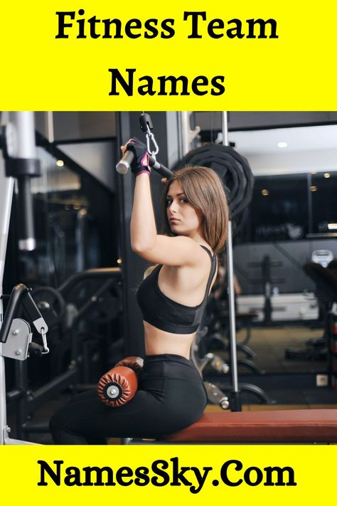 Looking for some collections of Fitness Team Names? Then you are in the right way. In such a situation, this kind of article can make your job easier by suggesting you lots of creative and exciting names. @fitnessteam @chakernou @fitnessgroup @fitnesscha @kea070488 Fitness Group Names, Fitness Team Names, Group Names, Fitness Challenge, Group Fitness, Online Workouts, Team Names, Health Wellness, Workout Challenge