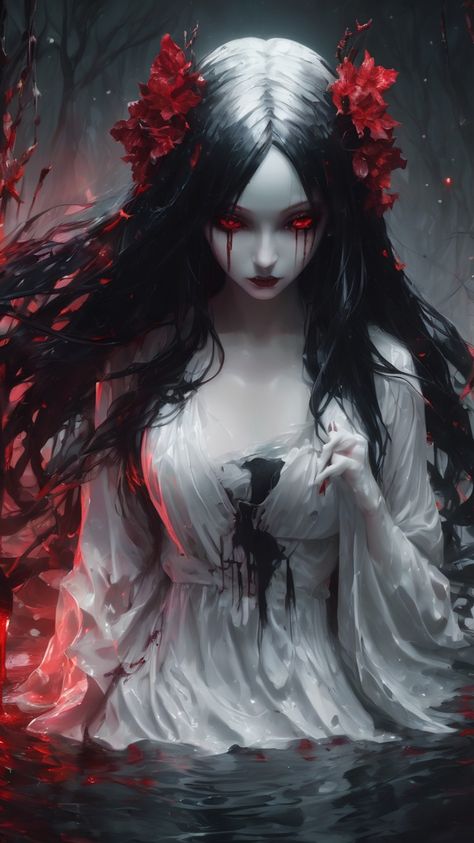 Fantasy Story Ideas, Horror Photos, Dark Beauty Photography, Anime Show, Fantasy Wall Art, رعب نفسي, Gothic Fantasy Art, Art Dark, Dark Art Illustrations