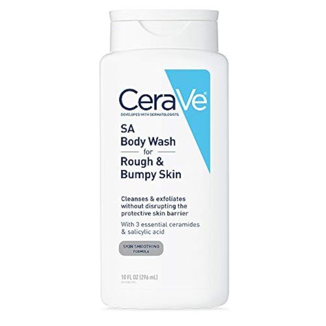 PRICES MAY VARY. [ EXFOLIATING BODY WASH ] Salicylic Acid (SA) is a beta hydroxy acid (BHA), an exfoliator that removes dead skin cells and smooths skin. It acts as a chemical exfoliant, which feels less harsh than physical ones like exfoliating body scrubs. [ HYDRATING & SMOOTHING ] Salicylic Acid helps exfoliate rough skin and bumps that can appear on the upper arms and legs, leaving a softer, smoother look and feel. Contains Hyaluronic Acid to help retain skin's moisture and Niacinamide to he Best Hygiene Products, Hygiene Haul, Rough And Bumpy Skin, Chemical Exfoliant, Rough Bumpy Skin, Skin Allergy, Exfoliating Body Wash, Winter Arc, Best Face Wash