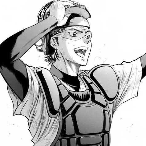 Miyuki Kazuya, Ace Of Diamonds, Four Eyes, New Romantics, Fictional Crushes, Cartoon Movies, Manga Characters, May I, Art Background