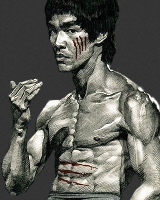 BRUCE LEE Bruce Lee Abs Workout, Bruce Lee Abs, Bruce Lee Pictures, Bruce Lee Art, Bruce Lee Martial Arts, Bruce Lee Quotes, Bruce Lee Photos, Jeet Kune Do, Killer Workouts