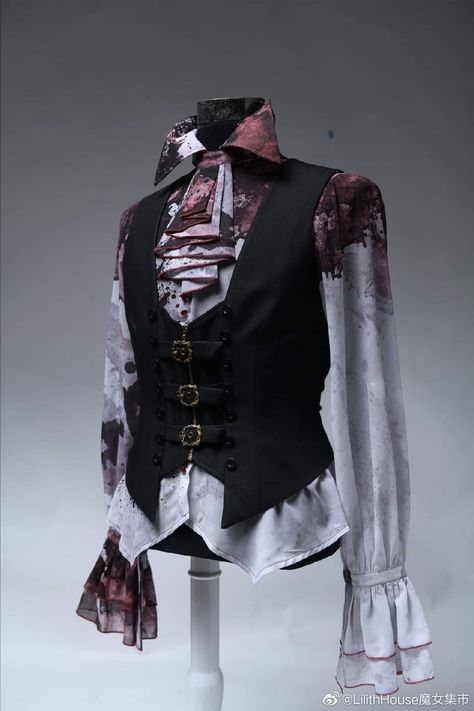 Fancy Masculine Outfits, Knight Outfit Aesthetic, Masculine Vampire Outfit, Masculine Fantasy Outfit, Vampire Core Outfits Male, Victorian Gothic Aesthetic Outfit, Masc Romantic Goth Outfits, Vampire Outfit Male, Gothic Boho Fashion