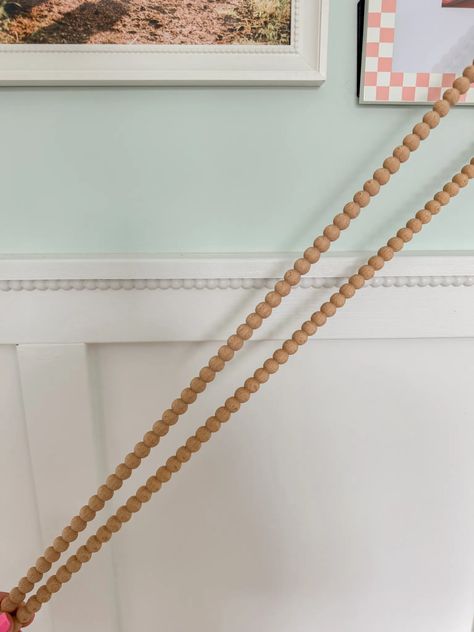 Bead Moulding Adds An Eye-Catching Touch to Board and Batten Trim - Osborne Wood Products Blog Easy Diy Panel Wall, Panelling Playroom, Board And Batten Toddler Girl Room, Scallop Trim Wood, Bobbin Wood Trim, Bead Bored Walls, Fluted Board And Batten, Scalloped Board And Batten, Borden Batten Walls