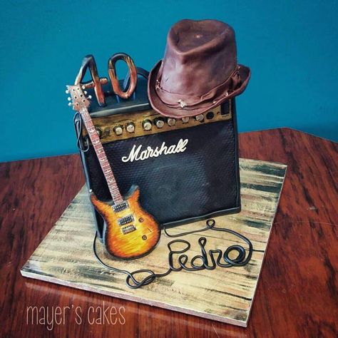 Music Cake, Cowboy Hats, Pastel, Cake