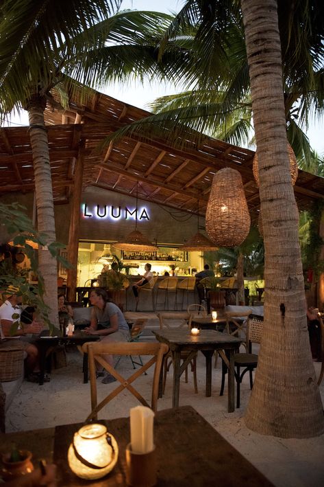 El rótulo con luces Outdoor Restaurant Patio, Coffee Shop Concept, Bar Deco, Outdoor Restaurant Design, Restaurant Patio, Decoration Restaurant, Cafe Shop Design, Beach Cafe, Concept Ideas