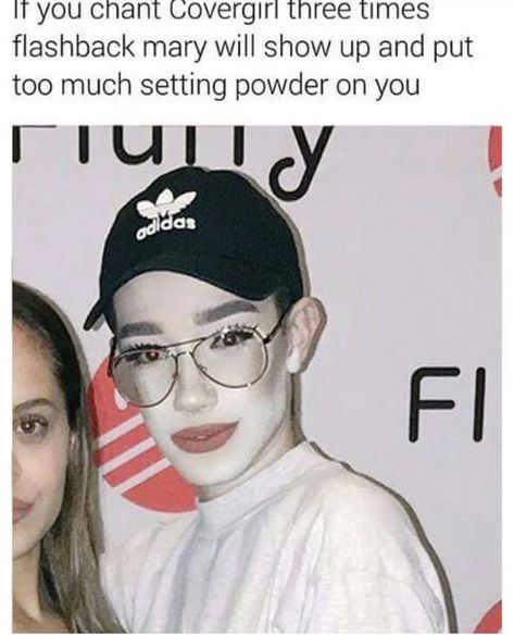 James Charles Hi Sisters, James Charles Meme, Charles Meme, Hi Sisters, Spf Foundation, Foundation With Spf, Horsemen Of The Apocalypse, Funny Pix, Facial Recognition