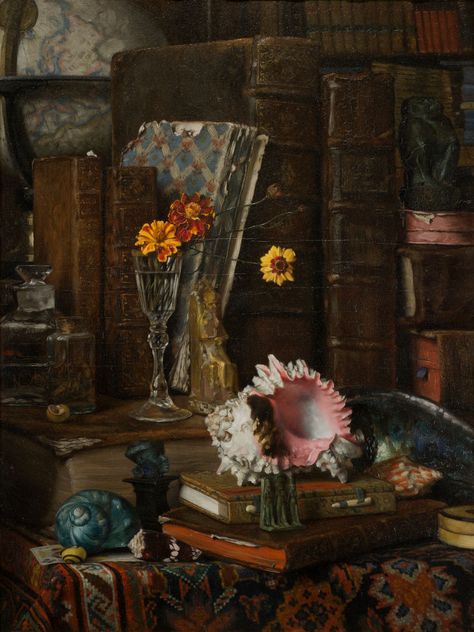 James Tissot, still life with shells, 1866 Francoise Gilot, James Tissot, Henri Fantin Latour, Victorian Life, Shell Game, Still Life Paintings, Seashell Painting, Life Paintings, Painted Shells