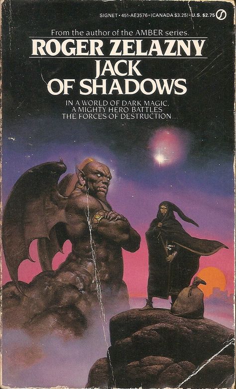 Jack of Shadows - Roger Zelazny Roger Zelazny, Star Trek Books, Horror Book Covers, Pulp Novels, Fantasy Book Covers, Novel Games, Horror Book, Comic Manga, Science Fiction Books