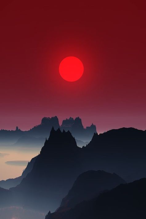 True-Japan Red Sky, Tahiti, Amazing Nature, Nature Beauty, Sunrise Sunset, Beautiful World, Beautiful Landscapes, Wonders Of The World, Mother Nature