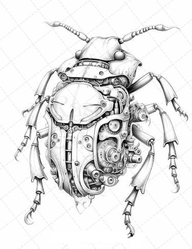 Mechanical Art Drawing, Steampunk Art Drawing, Gear Drawing, Steampunk Diy Crafts, Steampunk Coloring, Steampunk Illustration, Steampunk Animals, Steampunk Mixed Media, Robot Animal