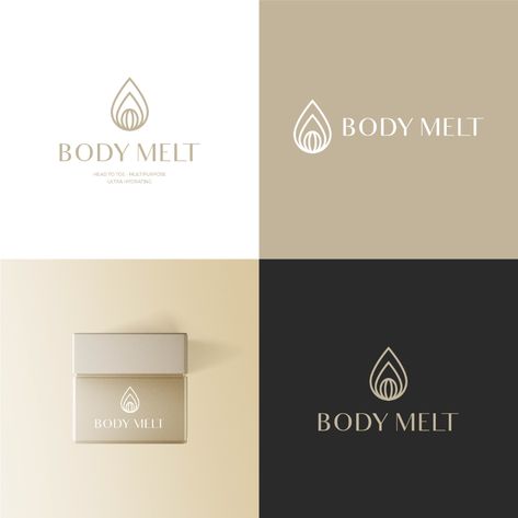 Luxury Body Care, Luxury Template, Stamp Font, Fresh Logo Design, Graphic Designer Studio, Luxurious Logo, Dentist Logo, Skin Logo, Skincare Logo