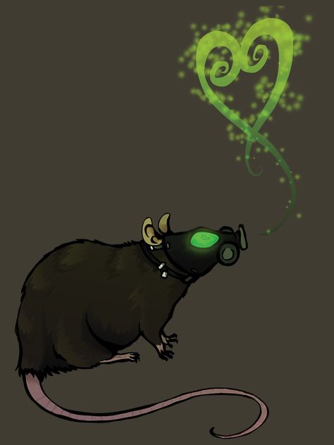 "Radioactive rat" by placidplaguerat | Redbubble Radioactive Character Design, Radioactive Character, Radioactive Art, 2d Illustration, Making Things, 2d Art, Rats, Anime Character Design, Pretty Pictures