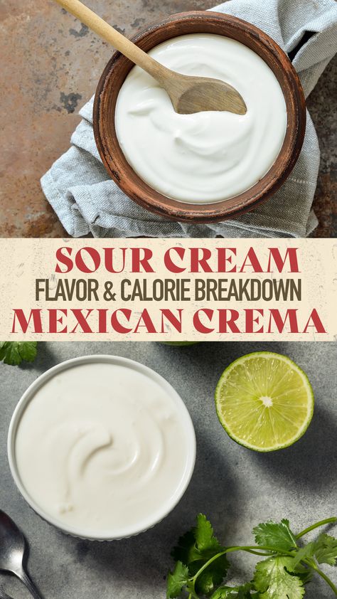 Dive into a world of creamy wonders with a culinary face-off like no other! Join us on a flavorful journey as we explore the captivating contrast between classic sour cream and the velvety charm of Mexican crema. From savory to sensational, this showdown will have your taste buds dancing with excitement! Chipotle Copycat Sour Cream, Chipotle Sour Cream Sauce Copycat, Sour Cream Crema, Chipotle Sour Cream Sauce, Mexican Crema Recipe Sour Cream, Chipotle Sour Cream Copycat, Mexican Sour Cream Sauce, Crema Mexicana Recipe, Mexican Crema Recipe