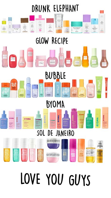 SKINCARE BRANDS#drunkelephant#glowrecipe#bubble#byoma#soldejaneiro#loveaesthetic#fyp#shufflefyp#💋 Byoma Skincare Safe For Kids, Byoma Skincare, Bubble Skincare, Easy Birthday Gifts, Preppy Skincare, Cute Gifts For Friends, Editing Tricks, Skincare Brands, Easy Birthday