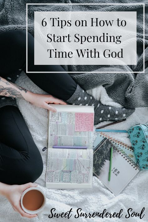 Are you looking to start spending time with God? Here are some tips for having a quiet time with God in the morning or anytime.  Includes a journal. #inthemorning #timewithgod #biblestudy #spendingtimewithgod #tips #quiettime #journal #scriptures #quiet Bible For Beginners Get Started, Beginner Bible Reading, Bible Where To Start Reading, Best Bible Reading Plan, What To Start Reading In The Bible, Best Bible For Beginners, How To Read The Bible In A Year Plan, Bible Plan For Beginners, Guide To Reading The Bible For Beginners