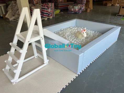 Square Ball Pit With Slide💙 #softplay #ballpit #slide Ball Pit With Slide, Soft Play, Ball Pit, Square, Instagram