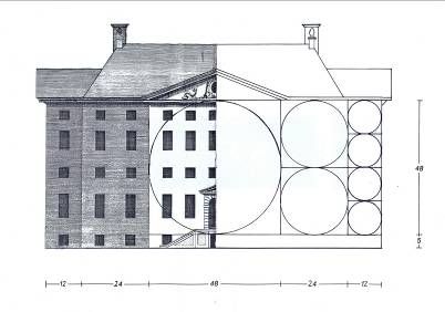 Architecture et théorie. L’hér... - “Architecture according to pro... - Konrad Ottenheym - INHA Proportion Architecture, Golden Ratio Architecture, Facade Pattern Architecture, Sacred Geometry Architecture, History Of Architecture, Classic Facade, System Architecture, Arch Architecture, Classic Villa