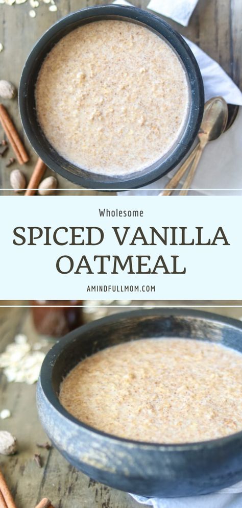 Chai Oatmeal, Vanilla Oatmeal, Healthy Breakfast Recipes Easy, Vanilla Chai, Breakfast Idea, Delish Recipes, Delicious Breakfast Recipes, Homemade Vanilla, Savory Breakfast