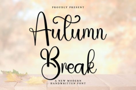 Autumn Break is an exquisite handwritten font, masterfully designed to become a true favorite. It maintains its classy calligraphic influences while feeling contemporary and fresh. Fall in love with it and bring your projects to the highest levels! Try before you buy Autumn Break font for iOS, Android, macOS, or Windows for free, or you […] Get your free download of the Autumn Break Font now at FreeFontDL -... Best Calligraphy Fonts, Calligraphy Fonts Alphabet, Fall Break, Free Script Fonts, Commercial Fonts, Font Names, Font Generator, Font Free, Handwritten Font